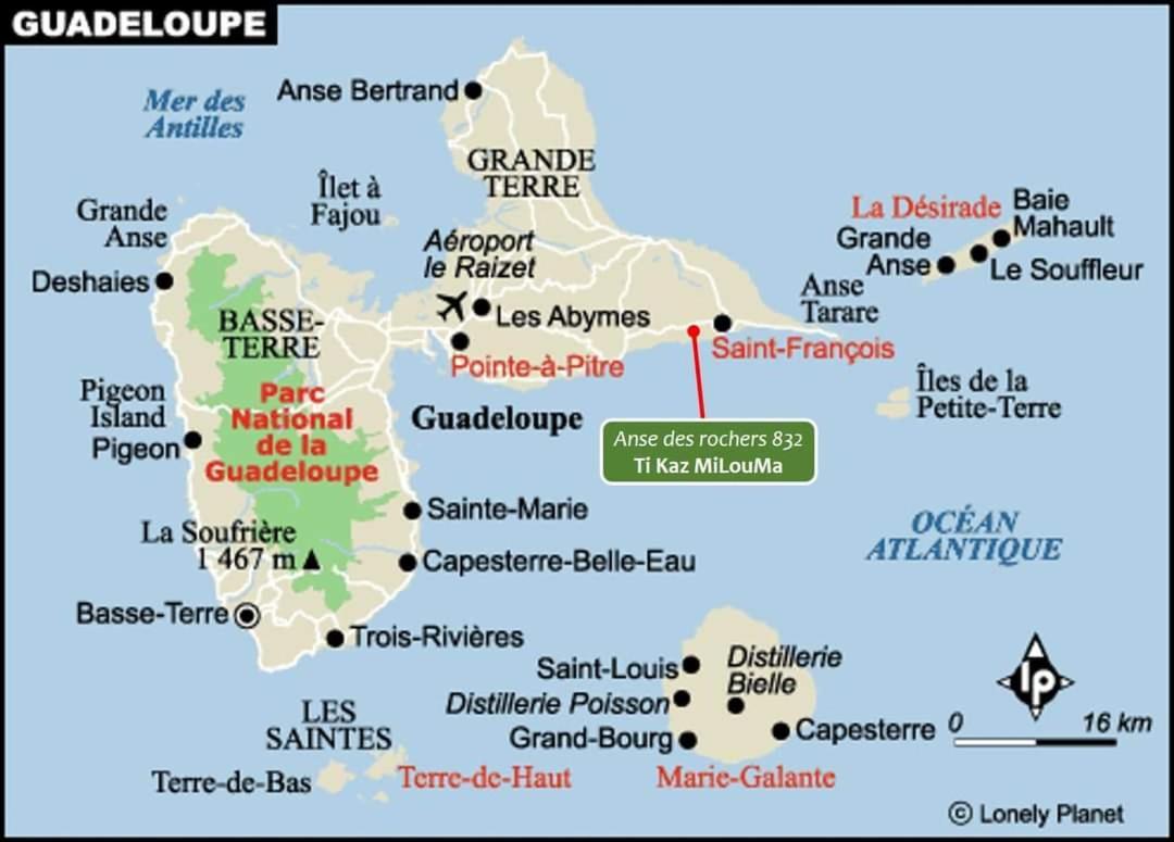 Anse Des Rochers - Ti Kaz Milouma Saint-Francois  Zewnętrze zdjęcie